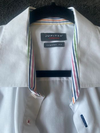 Chemise blanche manches courtes