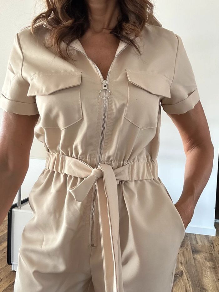combinaison beige taille S - photo numéro 5
