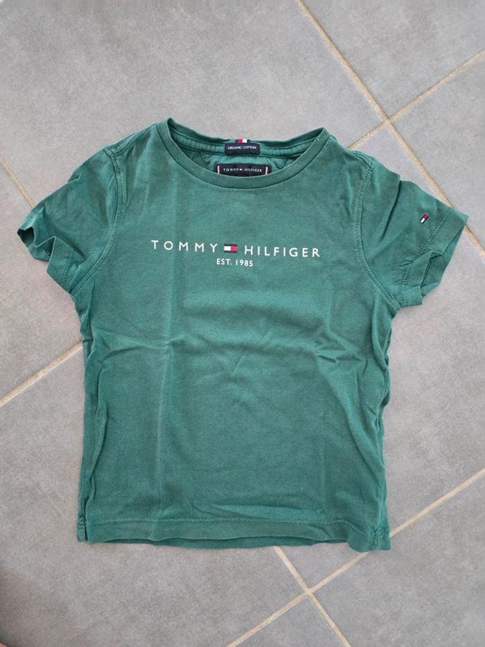 Tee shirt Tommy Hilfiger vert