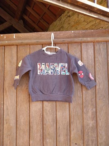 Pull marvel bebe garçon 12.18 mois