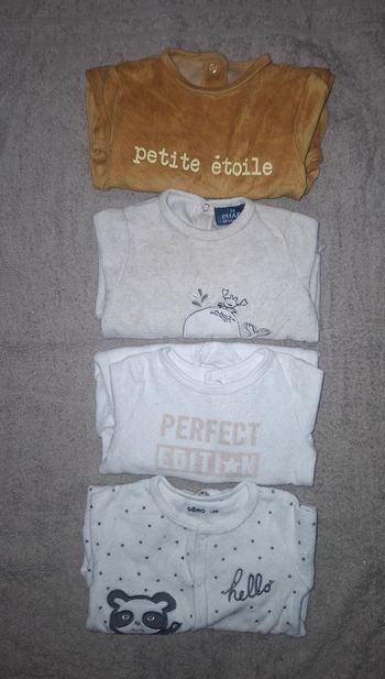 Lot 3 mois bebe mixte 