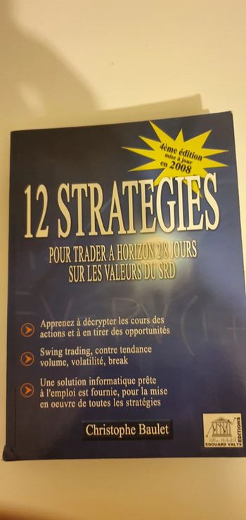 12 Stratégies Pour Trader a Horizon 2/8 Jours