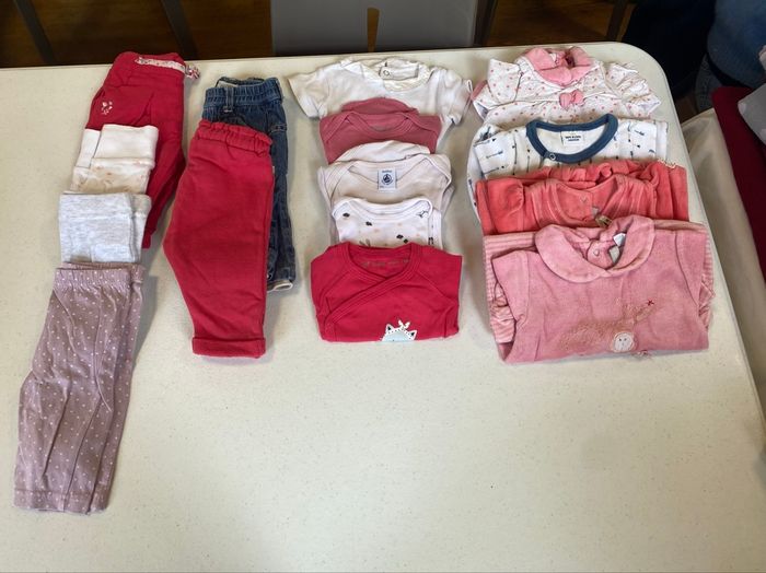 Lot de vêtement bébé fille
