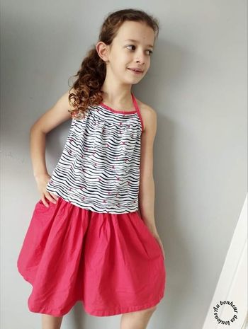 10 ans robe été okaidi