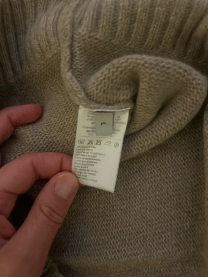 Cardigan avec de la laine à bouton homme, Throttleman taille L - photo numéro 3