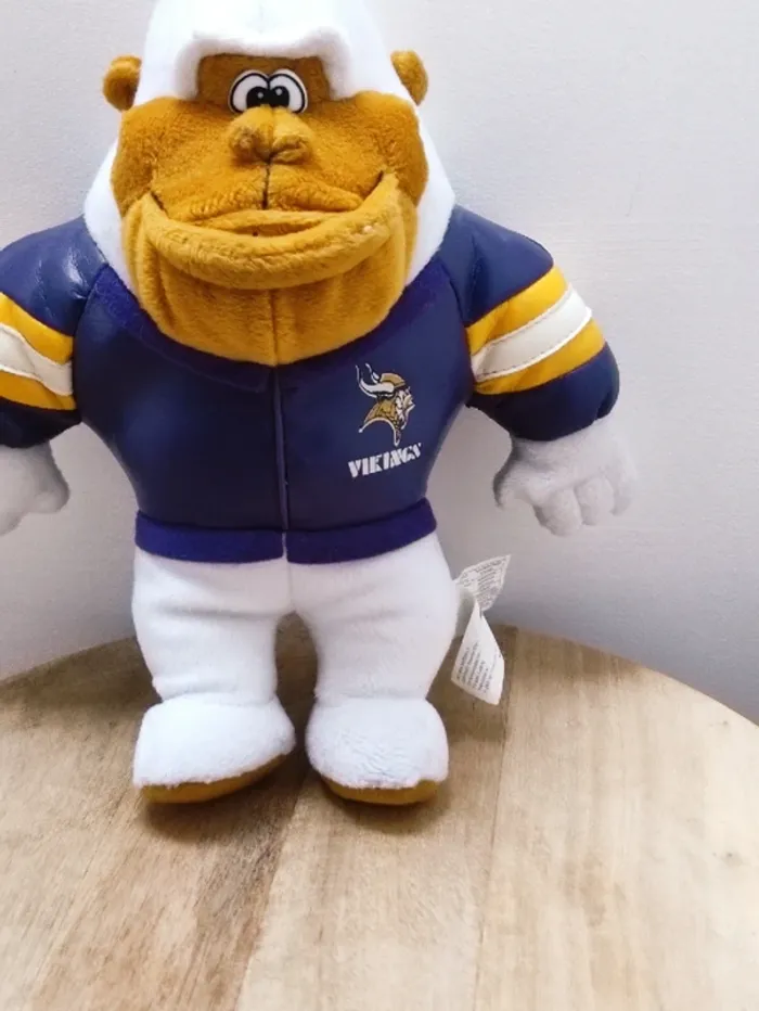 🦍 mascotte gorille 🏈 les vikings du Minnesota 🏈 vintage année 2001 - photo numéro 2