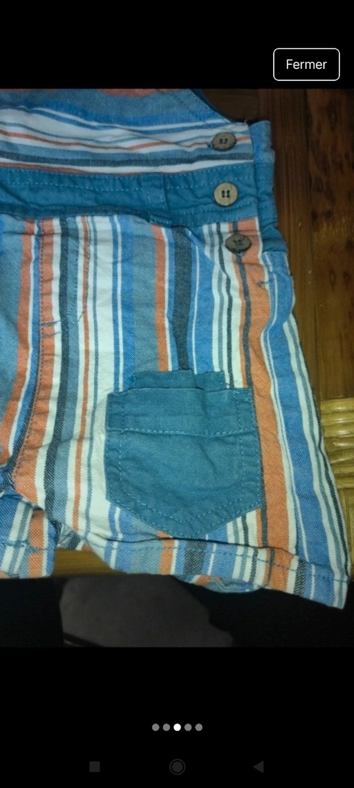 Salopette short e1 - photo numéro 5