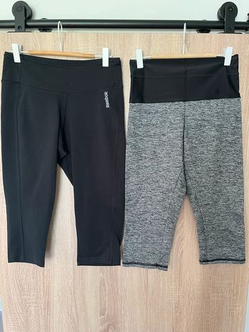 Lot de 2 leggings courts de sport