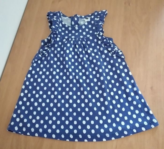 Lot de 3 Robes sans manches 12 mois fille - photo numéro 6