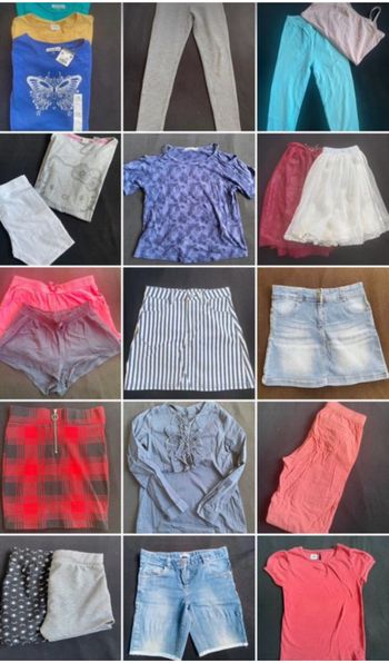 Lot vêtement fille 10 ans été
