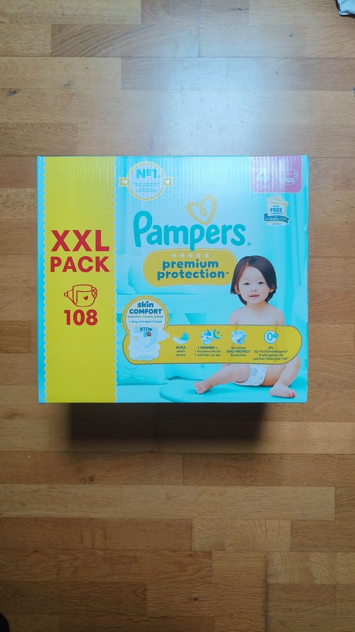 1 Xxl pack Pampers premium protection taille 4