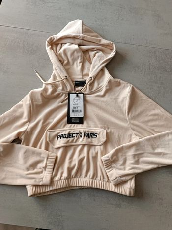 Sweat court à capuche project X taille XL