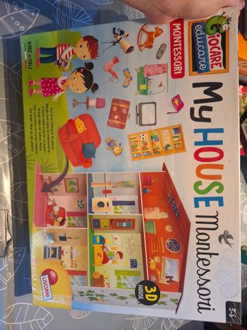 Jeu éducatif "My house Montessori" Neuf