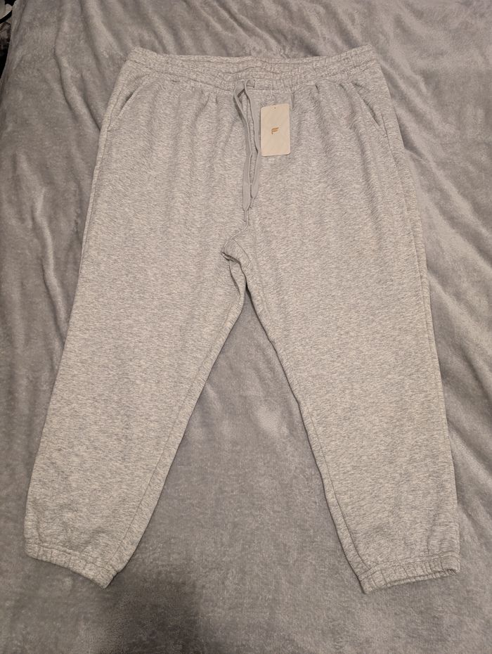 Pantalon de Jogging/Survêtement Fabletics Gris Chiné - Taille 2X/6Xl/52 (Grandes Tailles) Neuf !