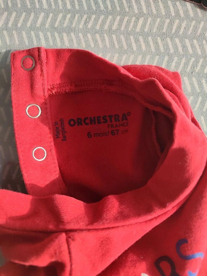 T-shirt col roulé garçon - Orchestra - 6 mois - photo numéro 3