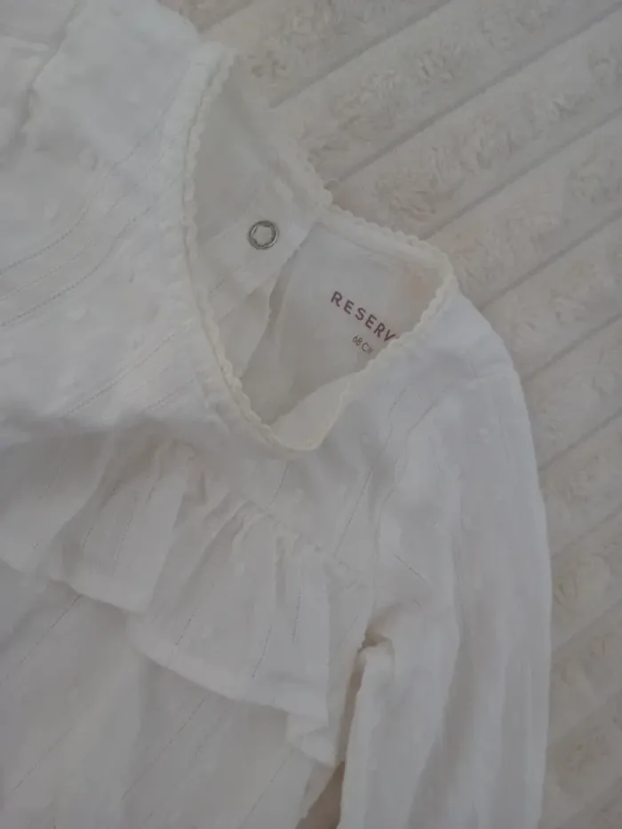 Body à plumetis 6/9mois 🌼👧 - photo numéro 3
