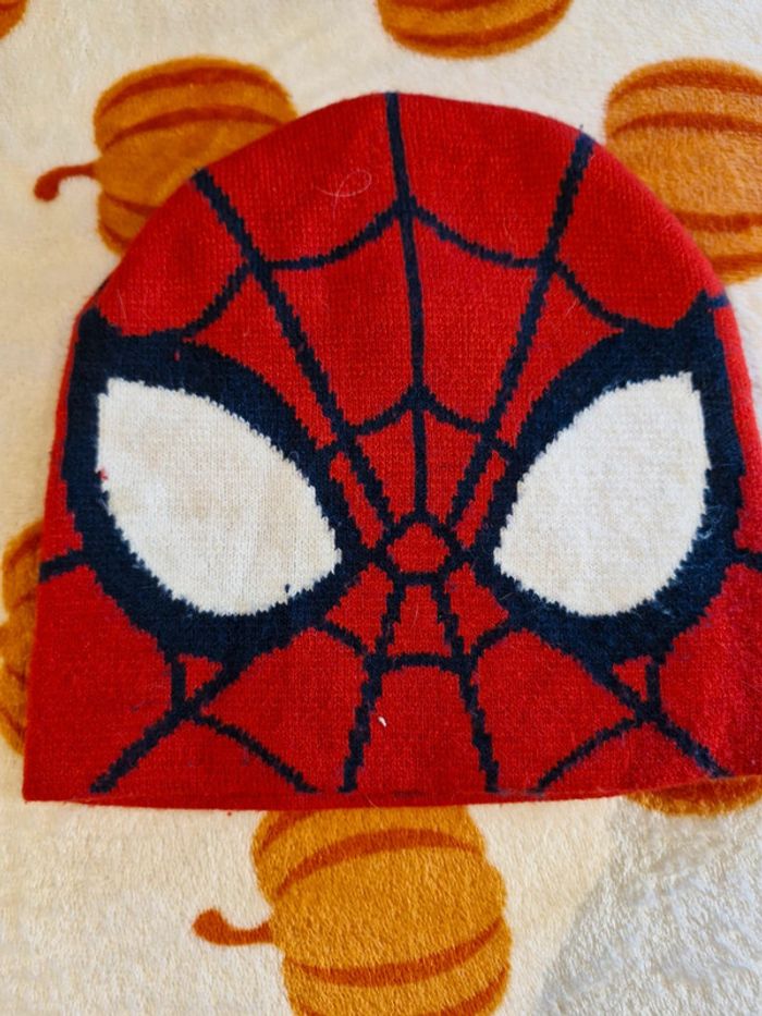Bonnet spiderman garçon 3/4 Ans - photo numéro 2