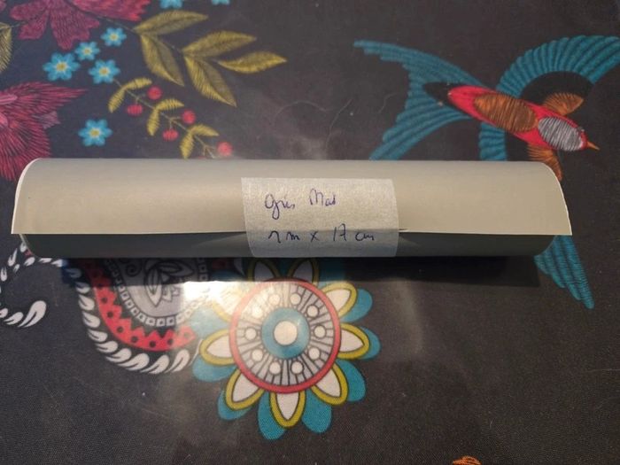 film autocollant permanent gris mat pour machine de découpe