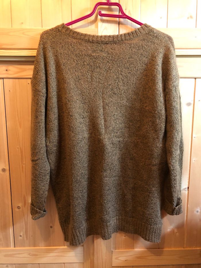 Pull marron oversize - photo numéro 4