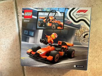 Lego voiture formule 1 orange Neuf