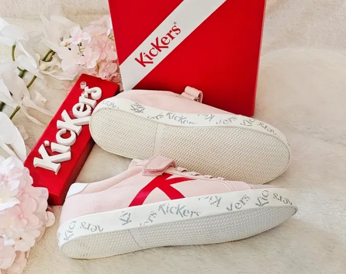 Baskets Sneakers Tennis Scratch Élastique Kickers T38 - photo numéro 2