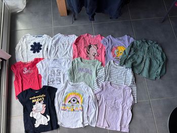 Lot de t- shirt fille