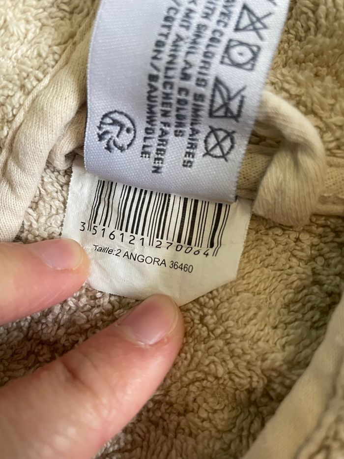 Poncho de bain chat vélo - photo numéro 2