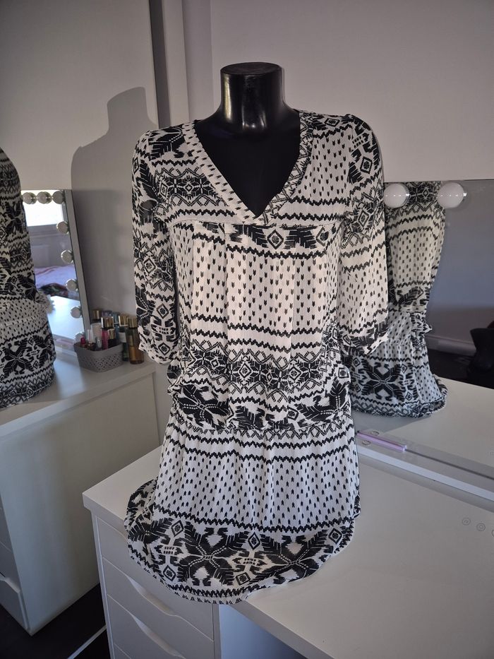 Robe fluide à motifs - photo numéro 10