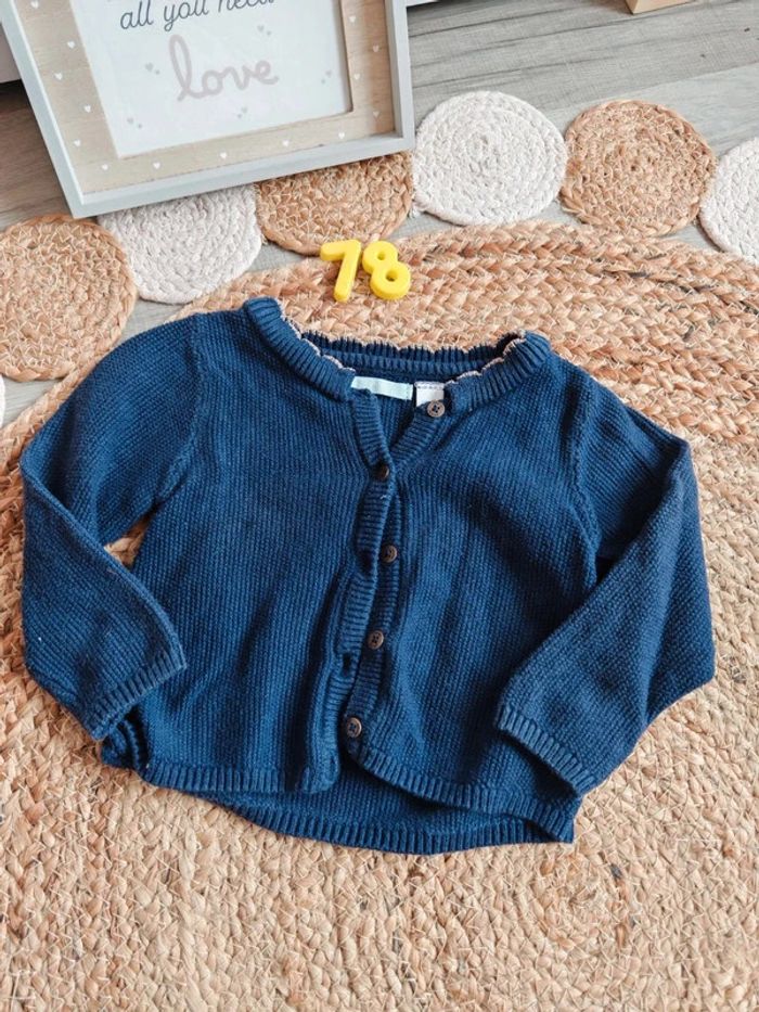 Gilet bleu