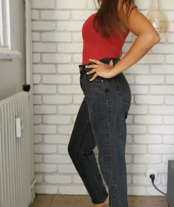 Jean boyfriend XS très bon état - photo numéro 4
