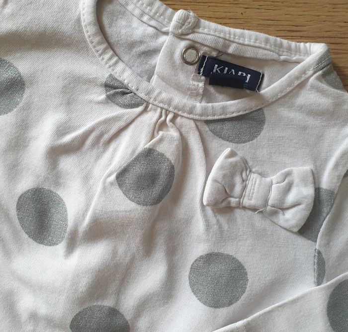 🩷 Tee-shirt ML 3 mois Kiabi #emyfleury_3moisfille - photo numéro 2