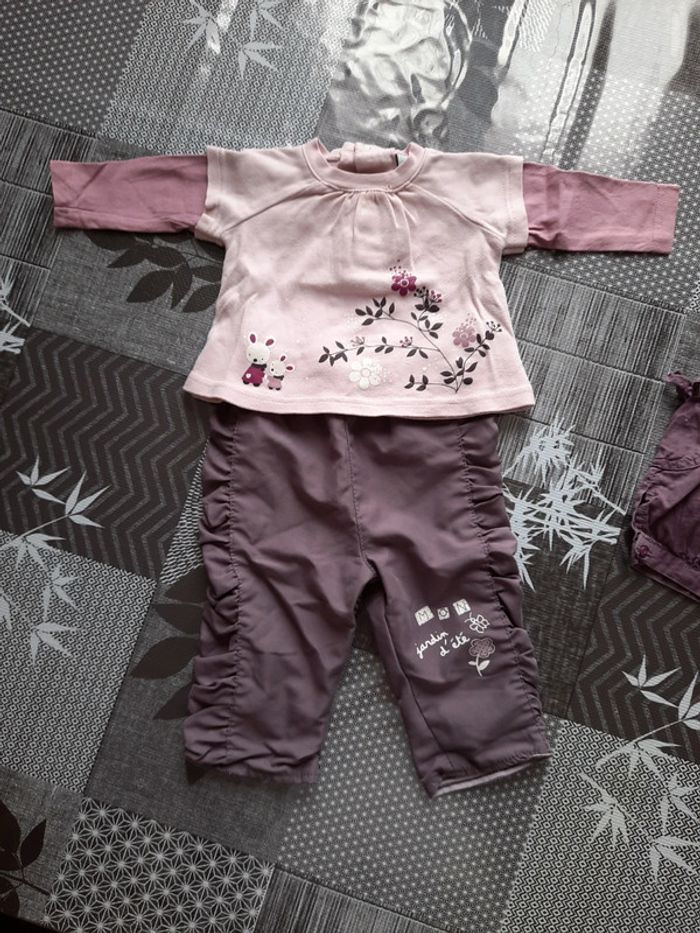 Ensemble 3 mois fille
