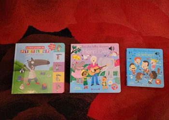 Lot livres musicaux et puzzle