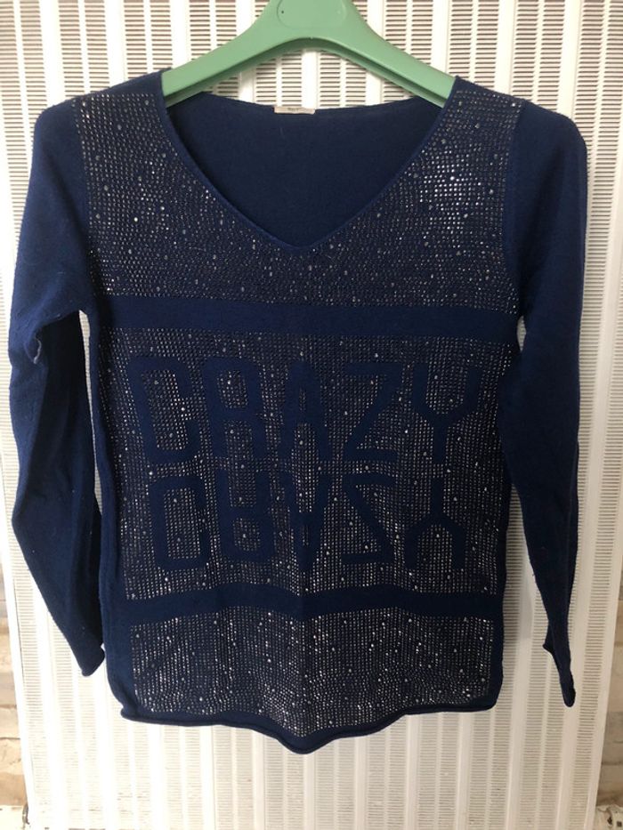 Pull avec strass