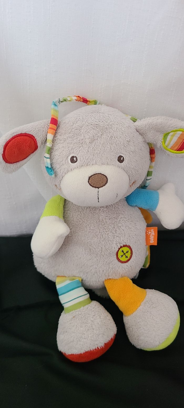 Doudou Peluche Chien musical Holiday BabySun