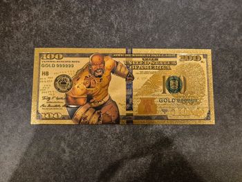 Billet OR à collectionner Marvel