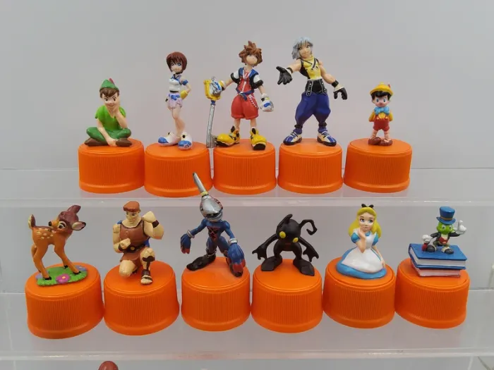 23 Kingdom Hearts Bottle Cap Figures - photo numéro 2