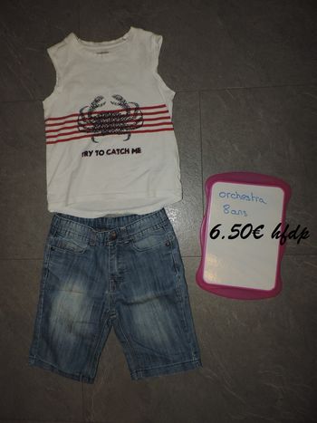 ensemble orchestra taille 8 ans