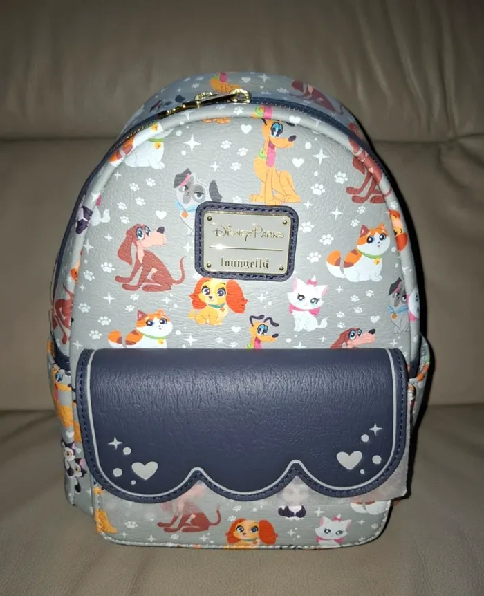 Sac à dos Loungefly disney les chiens chats - photo numéro 9