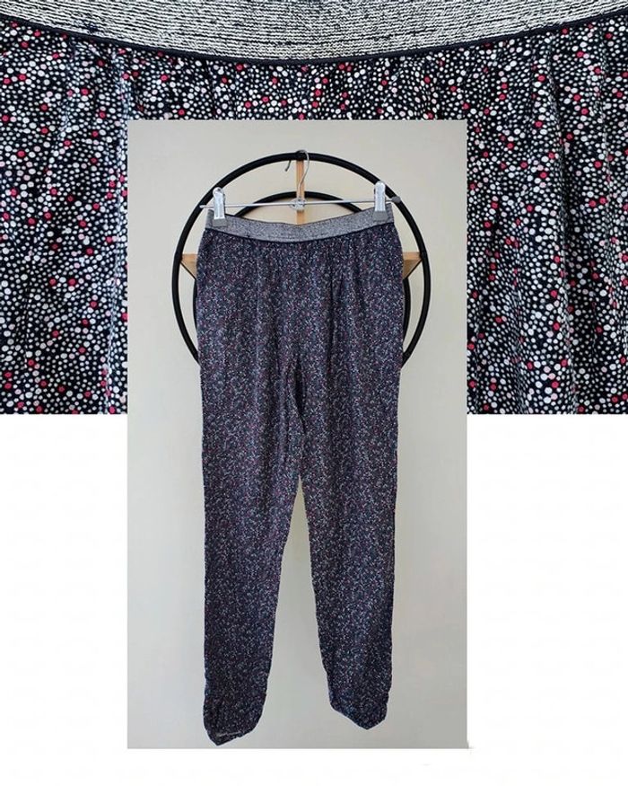 9 ans pantalon fluide tape a l'oeil