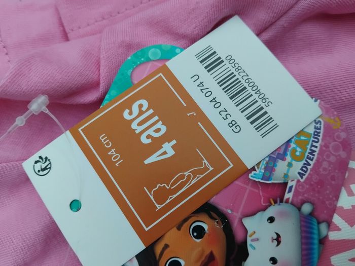 Pyjama coton fille Gabby’s Dollhouse, neuf, 4 ans - photo numéro 7