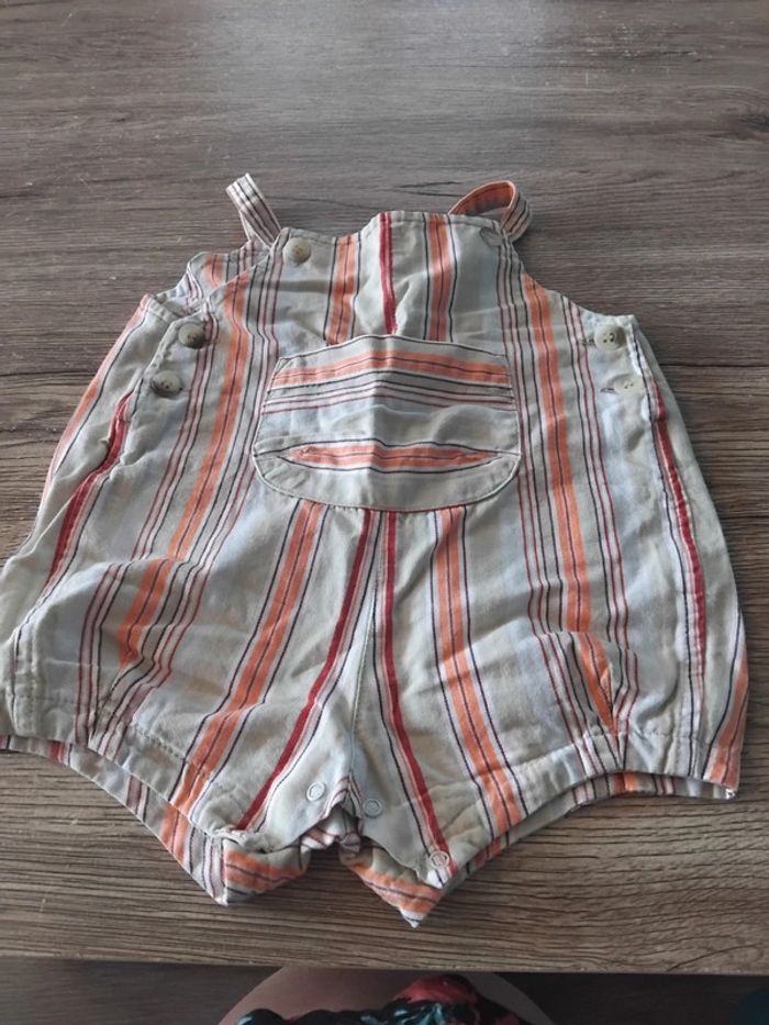 Salopette petit bateau