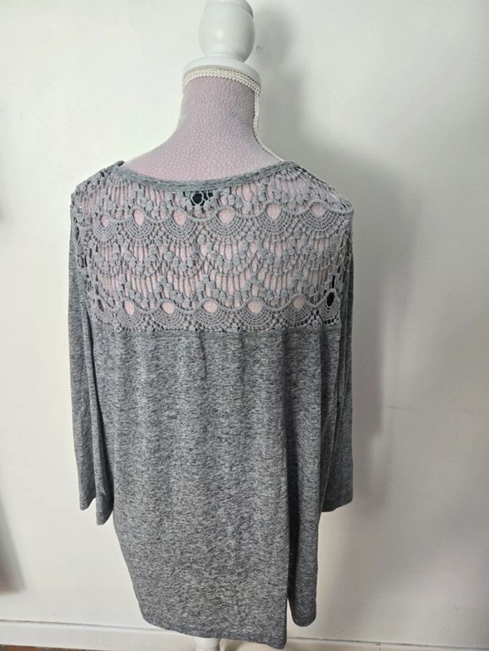 Pull fin gris Atmosphère Taille 46 - photo numéro 5