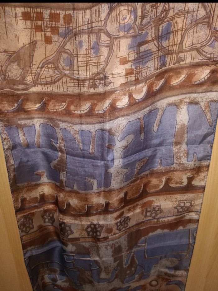 Foulard éléphants Inde - photo numéro 3