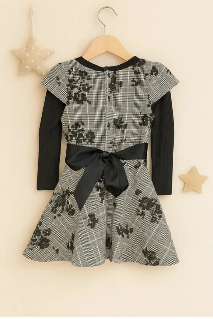 Ensemble robe et blouse bébé fille taille 86 18 mois - photo numéro 2