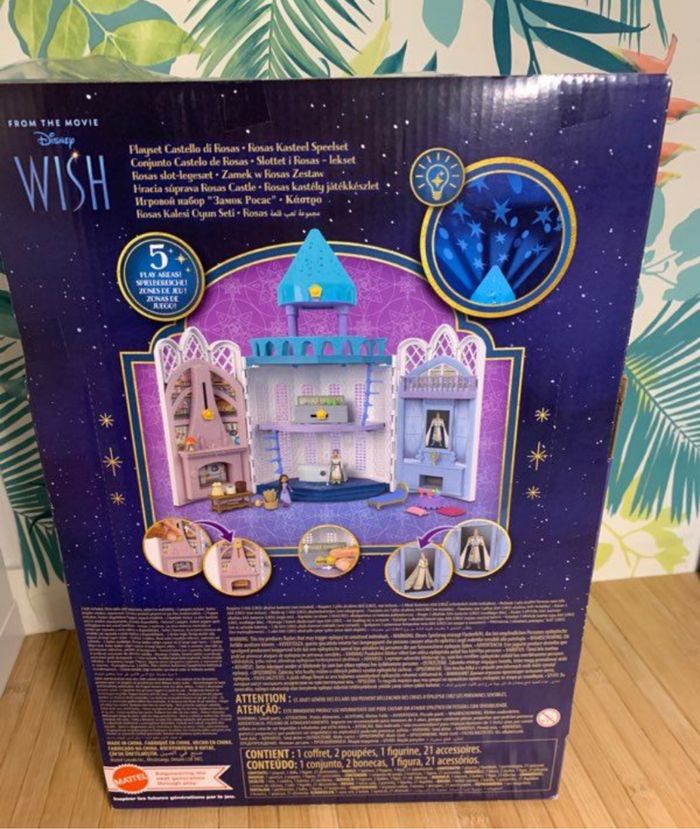 Le Château de Rosas et ses deux mini-figurines -Disney - photo numéro 7