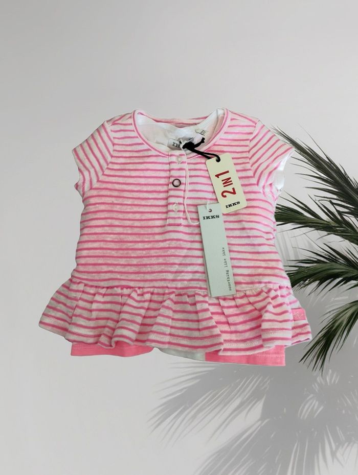 T-shirt manches courtes IKKS neuf