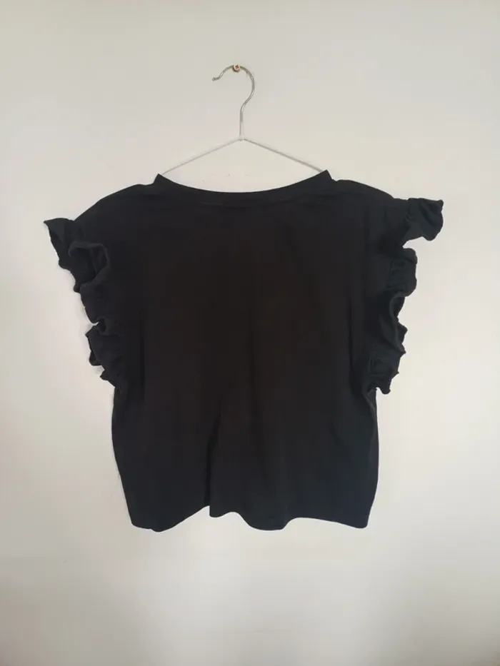 Top Zara noir - Taille M - photo numéro 3