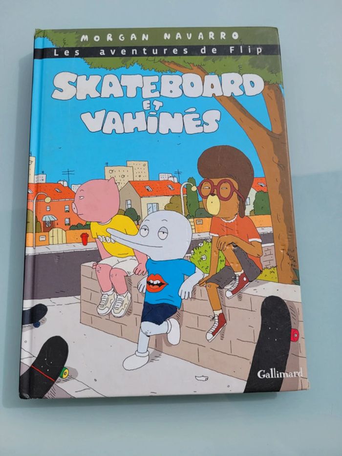 Les aventures de Flip en BD Skateboard et vahinés, Gallimard (24)