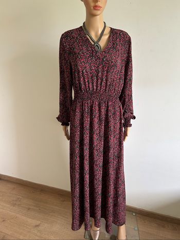 Robe longue imprimée taille unique jamais portée